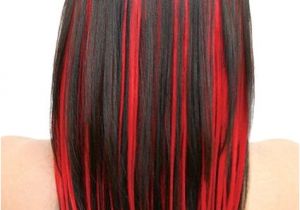 Black Hairstyles Red Highlights Black Hair Red Highlights S Headturning Color