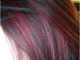 Black Hairstyles Red Highlights Pin by Diana H On Hair Color Pinterest