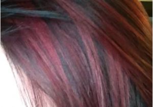 Black Hairstyles Red Highlights Pin by Diana H On Hair Color Pinterest