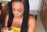 Black Hairstyles Single Braids Box Braids Hair Inspiration Pinterest