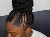 Black Hairstyles Twists Updos Stunningly Cute Ghana Braids Styles for 2018 Beauty