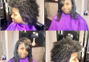 Black Hairstyles Using Flat Iron Silk Press Using Cass Elite Shine Bliss Serum and that Good Ole Silk