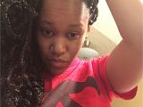 Black Hairstyles with Braids and Curls Box Braids with Curly Perm Rod Ends Hair Pinterest