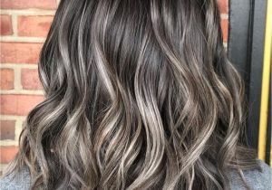 Black Hairstyles with Highlights 2019 45 Shades Of Grey Silver and White Highlights for Eternal Youth In