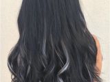 Black Hairstyles with Highlights 2019 Black Hair with Gray Highlights