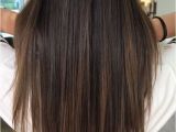 Black Hairstyles with Highlights 2019 Brunette Balayage Straight Hair Brown Highlights Long Hair