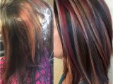 Black Hairstyles with Red Highlights Cute Blonde Black Underneath Hairstyles