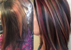 Black Hairstyles with Red Highlights Cute Blonde Black Underneath Hairstyles