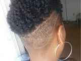 Black Hairstyles with Shaved Sides Natural Hair Shaved Sides Undercut Frohawk In 2018