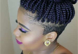 Black Hairstyles with Side Braids Braids with Shaved Sides Braids by Juz Pinterest