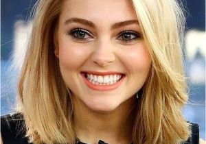 Blonde Haircut Round Face Blonde Lob Beauty Pinterest