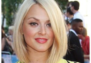 Blonde Haircut Round Face Long Layered Bob for Thick Hair Long Hairstyles for Round Faces