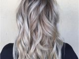 Blonde Hairstyles Colors Highlights Od Dark Hair with Silver Platinum Highlights