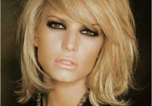Blonde Hairstyles Medium Length with Side Bangs Thick Hairdo S Perfect Side Swept Bangs Hairstyles