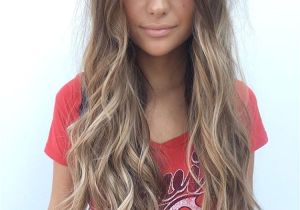 Blonde Hairstyles On Brown Skin Long Wavy Dark Blonde Hair with Pale Blonde Balayage