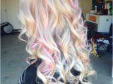 Blonde Hairstyles with Pink Highlights 50 Expressive Opal Hair Color for Every Occasion