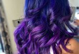 Blue Dye Hairstyles Colomelt Hair Color Violet Blue Hair In 2018 Pinterest