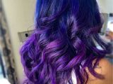 Blue Dye Hairstyles Colomelt Hair Color Violet Blue Hair In 2018 Pinterest