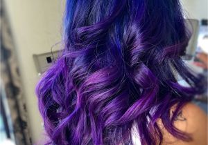 Blue Dye Hairstyles Colomelt Hair Color Violet Blue Hair In 2018 Pinterest