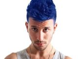 Blue Hairstyles for Men 10 Mens Hair Colour Styles