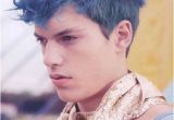 Blue Hairstyles for Men 20 Cool Hair Color for Men