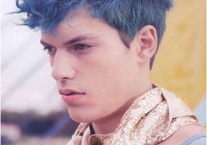 Blue Hairstyles for Men 20 Cool Hair Color for Men