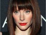 Blunt Bob Haircut with Bangs 80 Medium Hairstyles for 2014 Celebrity Haircut Trends
