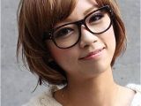 Bob Haircut and Glasses 20 Short Hairstyles for Girls with or without Curls 1