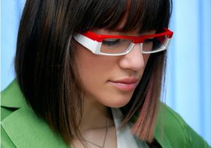 Bob Haircut and Glasses How to Look Pretty In Glasses Bob Haircut for