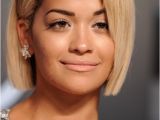 Bob Haircut Face Shape Rita ora Short Bob Haircuts for Round Face Shapes