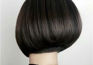 Bob Haircut Short In Back Medium Bob Hairstyle Back View