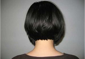 Bob Haircut Shorter In Back Graduated Bob Back View