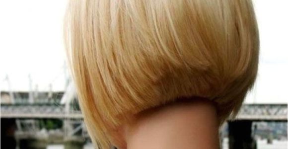 Bob Haircut Shorter In Back Short Layered Bob Hairstyles Front and Back View