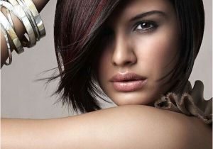 Bob Haircut with Red Highlights 22 Latest Highlighted Ideas for Black Hair Pretty Designs