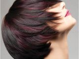 Bob Haircut with Red Highlights Bob Hairstyles Brown Bob Hairstyle with Red Highlights