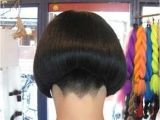 Bob Haircut with Shaved Nape 15 Shaved Bob Hairstyles Ideas