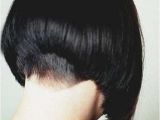 Bob Haircut with Shaved Nape 25 Short Inverted Bob Hairstyles