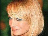 Bob Haircut with Side Swept Bangs This Seasons Best Short Hairstyles for Round Faces Women