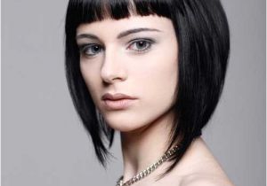 Bob Haircuts for Thick Hair with Bangs 15 Super Inverted Bob for Thick Hair