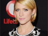 Bob Haircuts Tucked Behind Ears Brittany Snow Wore Her Bob Neatly Tucked Behind Her Ears