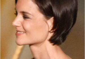 Bob Haircuts Tucked Behind Ears Katie Holmes Hairstyle