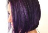 Bob Hairstyles Purple 50 Trendy Inverted Bob Haircuts Frisuren Pinterest