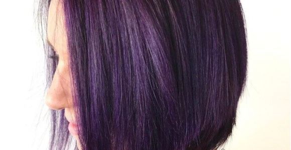 Bob Hairstyles Purple 50 Trendy Inverted Bob Haircuts Frisuren Pinterest