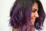 Bob Hairstyles with Dip Dye Purple Dipped Wob Color Mizzchoi Cut & Style Donovanmills at