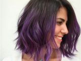 Bob Hairstyles with Dip Dye Purple Dipped Wob Color Mizzchoi Cut & Style Donovanmills at