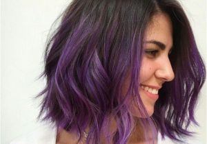 Bob Hairstyles with Dip Dye Purple Dipped Wob Color Mizzchoi Cut & Style Donovanmills at
