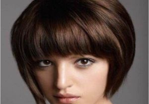 Bob Hairstyles with Fringe for Round Faces Concave Haircut for Round Face
