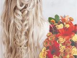 Bohemian Wedding Hairstyles for Long Hair Trubridal Wedding Blog