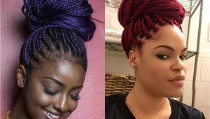 Box Braid Hairstyles Pictures Box Braids Bun Hairstyles You Will Swear with