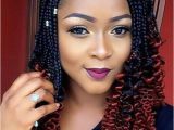Box Braids Curly Hairstyles Charming Long Box Braids with Loose Ends